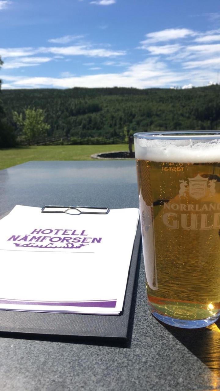 Hotell Restaurang Naemforsen Näsåker Esterno foto